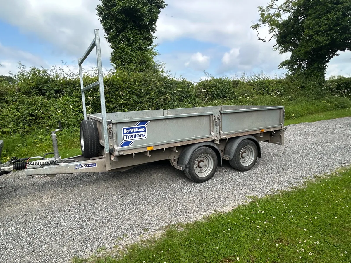 2022 10x5.6 Ifor Williams  Dropside Trailer - Image 1