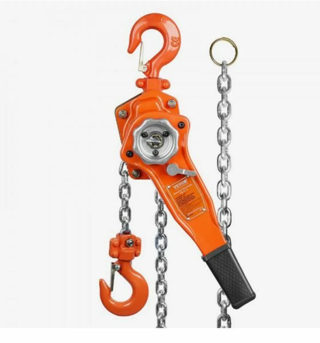 Manual Lever Chain Hoist, 3/4 Ton 1650 lbs Capacit - Image 1