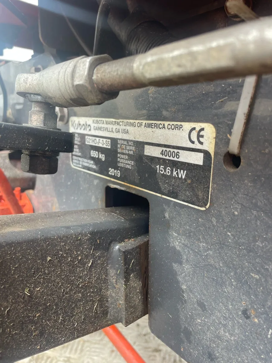 Kubota G21E HD - Image 4