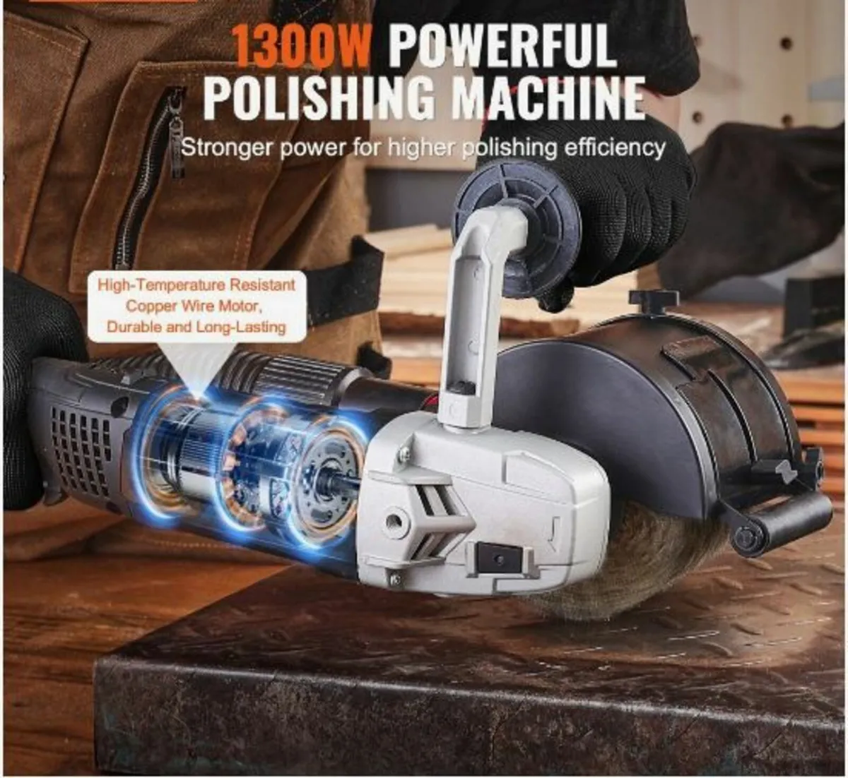 Burnishing Polishing Machine 1300W - Image 3