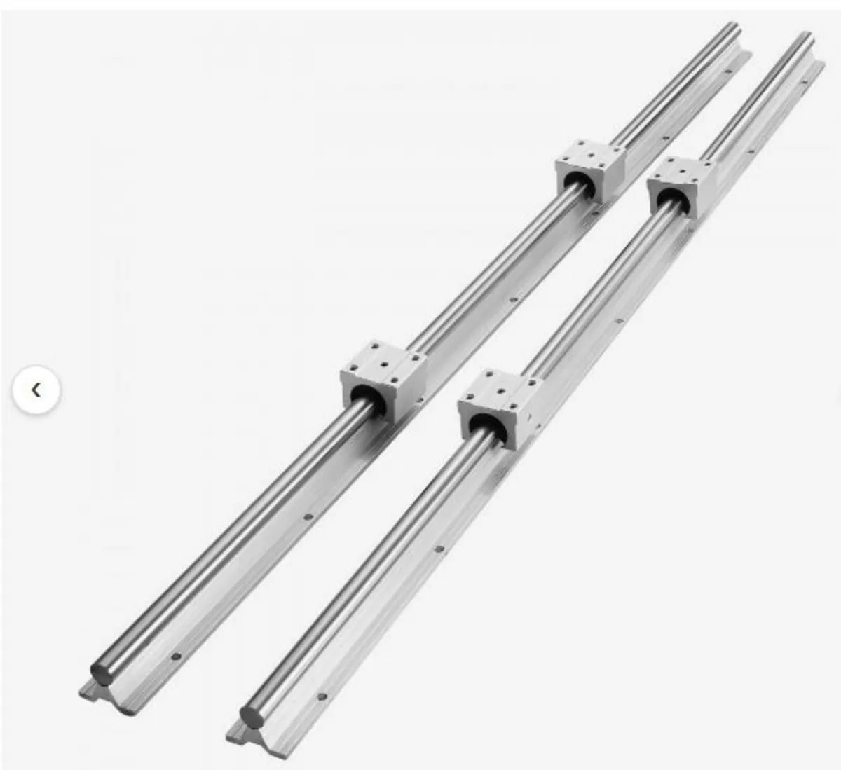 Linear Guide Rail Set, SBR20 1200mm - Image 1