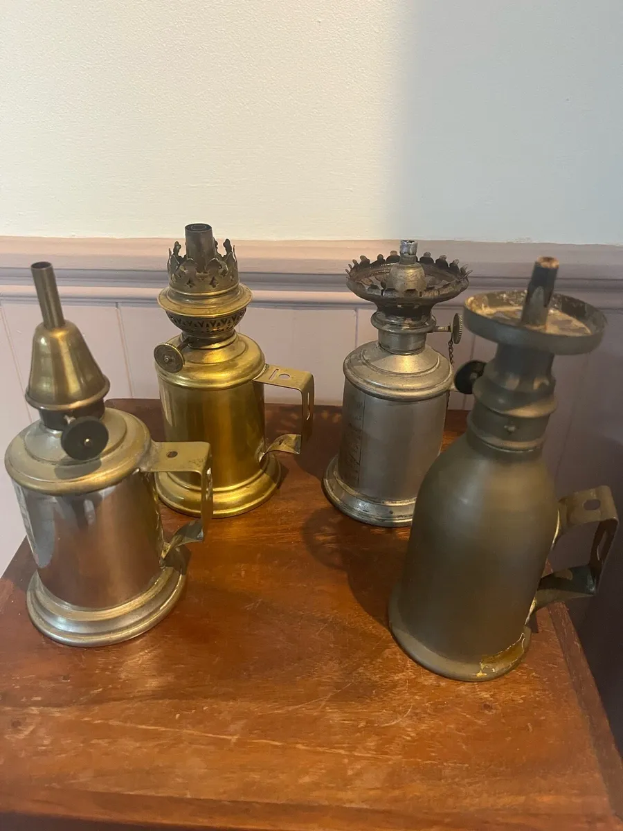 Vintage Oil Lamps - Image 1