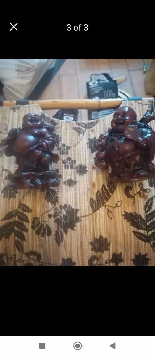 2 miniature Buddha - Image 2