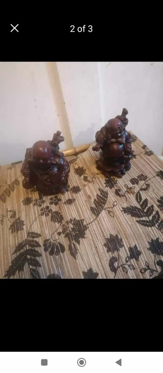 2 miniature Buddha - Image 3