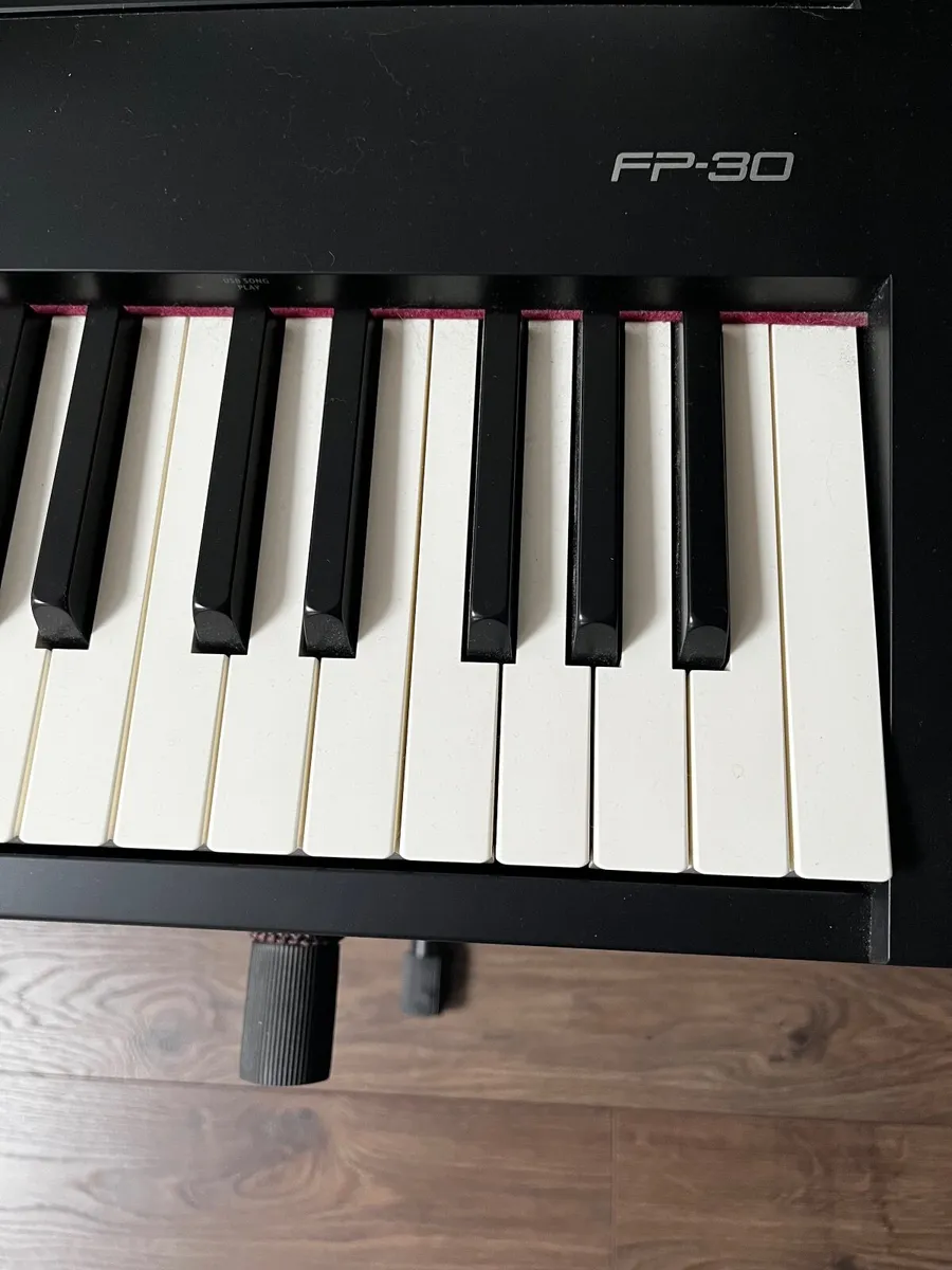 Roland FP-30 Piano Keyboard plus stand - Image 3