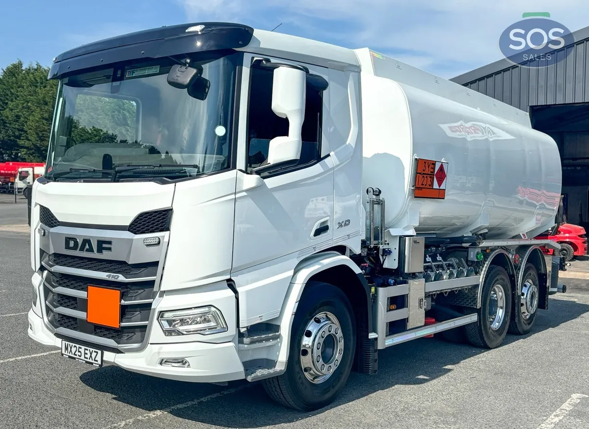 2025 DAF XD 410 Rigid Tanker – UK Specs - Image 1
