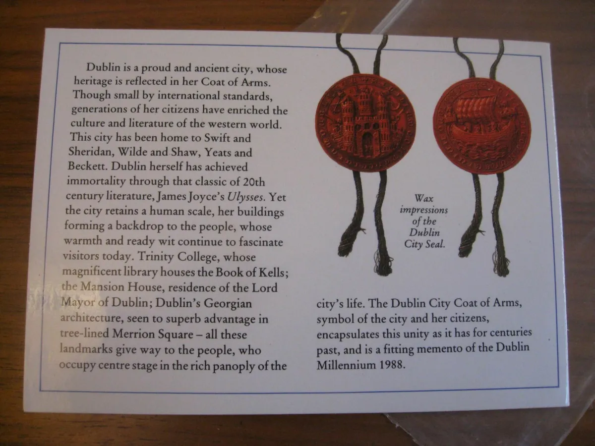 Dublin City Millennium Medallion - Image 3