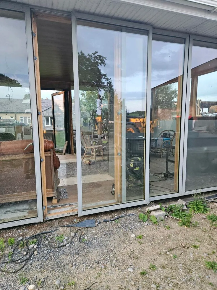 Large Sliding Double Glazed  Doors + Windows - Image 1