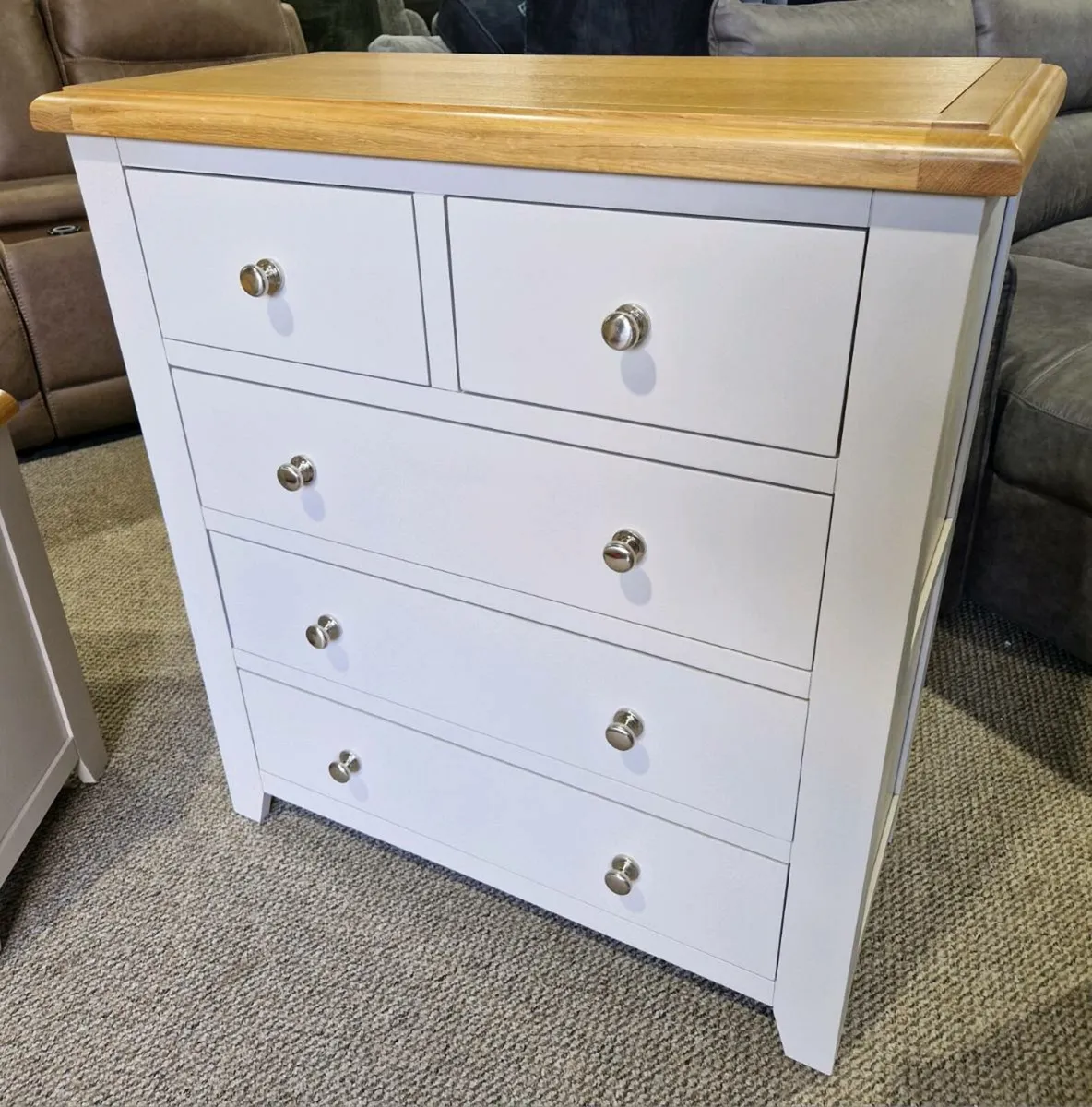 SALE New Victor, Juliet & Meghan Oak Chests - Image 2