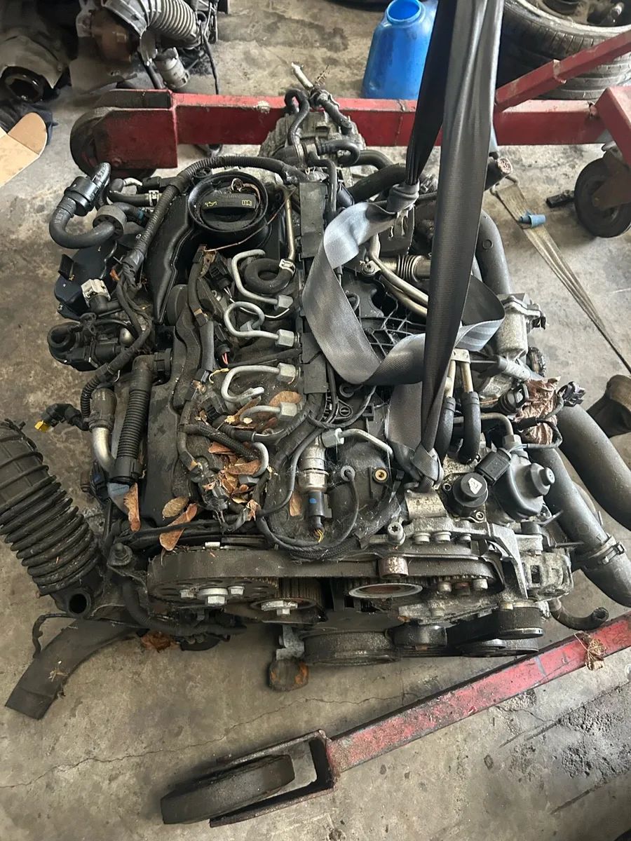AUDI A4 2.0 CJC complete engine & Automatic Box - Image 1