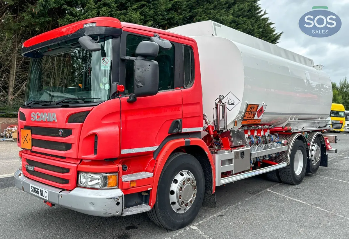 2016 Scania P320 Rigid Tanker - Image 1