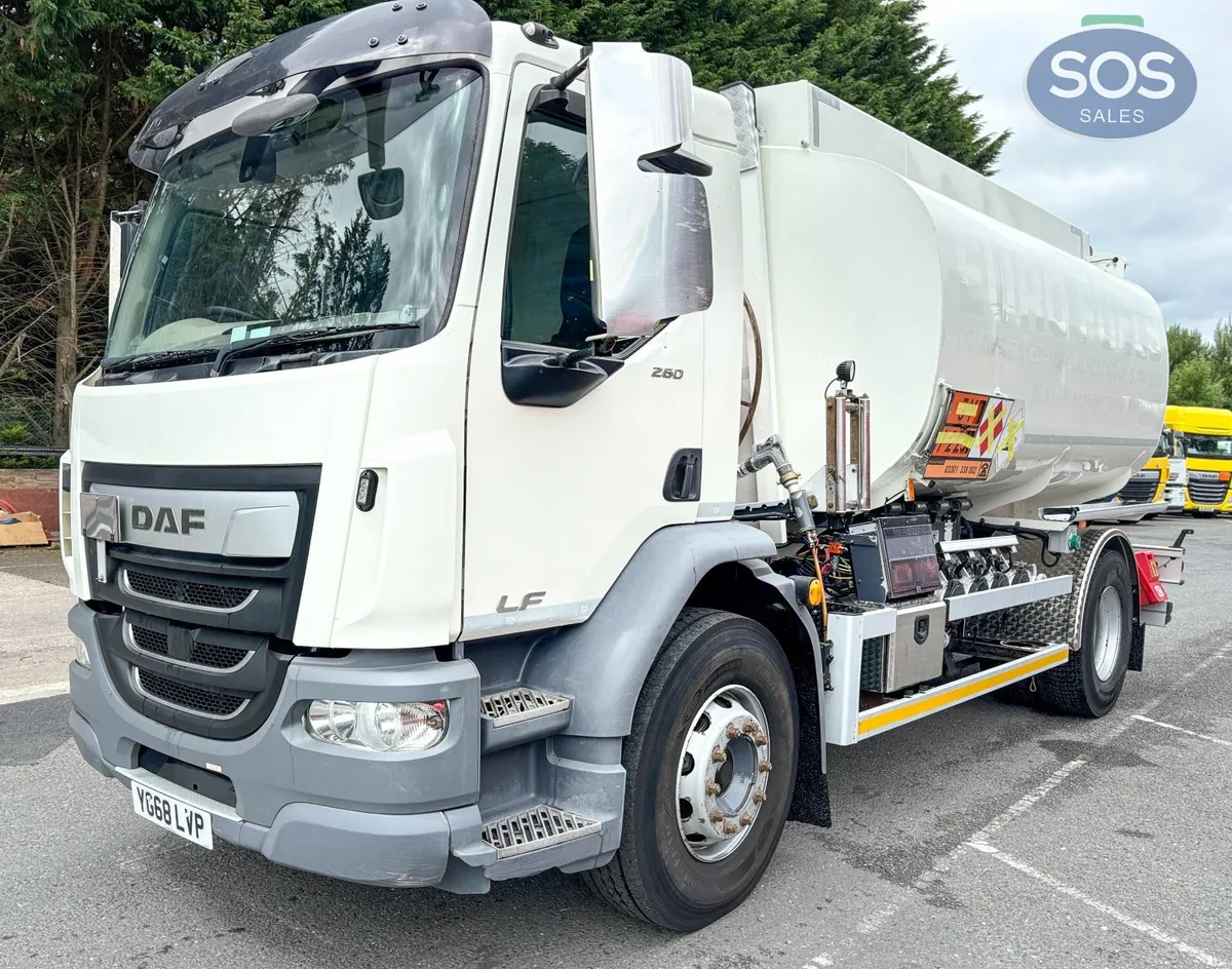 2018 DAF LF 260 FA Rigid Tanker - Image 1