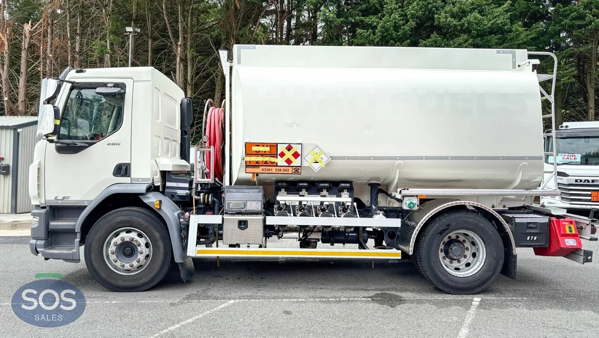 2018 DAF LF 260 FA Rigid Tanker - Image 3