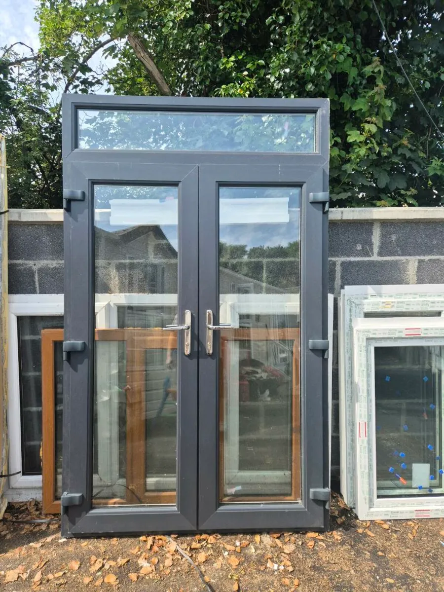 PVC FRENCH DOORS NEW