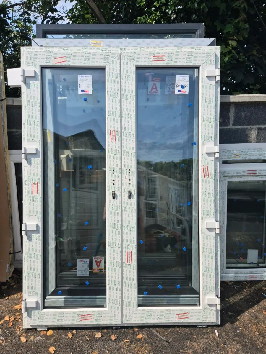 PVC FRENCH DOORS NEW