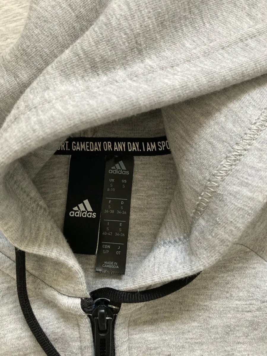 Womens Adidas Zip Up Hoodie - Image 2