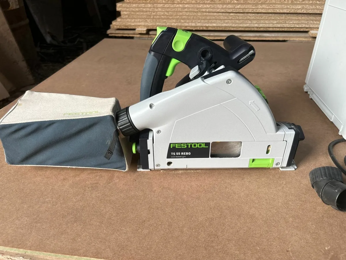 Festool ts55 track saw & parallel guides - Image 4