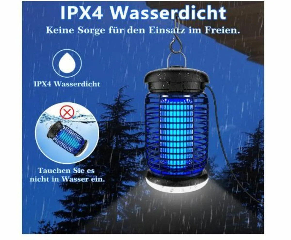 Electric Insect Killer, Mosquito Trap, 15 W, 4200 - Image 2