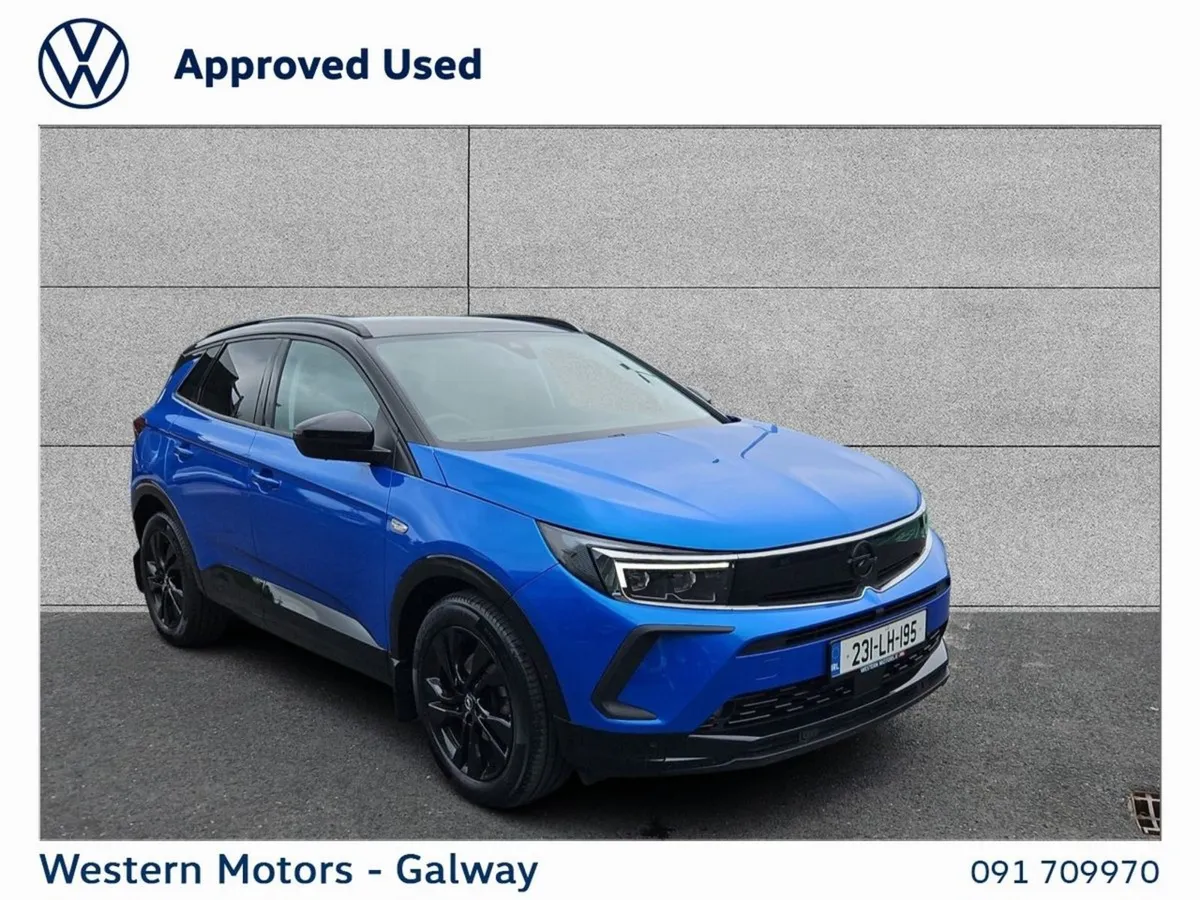 Opel GRANDLAND X Upgraded Black Alloy Wheels dual - Image 1