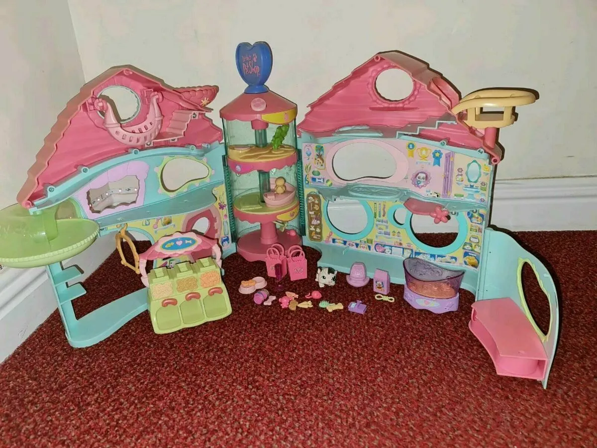 Biggest house Littelest Pet Shop LPS playset
