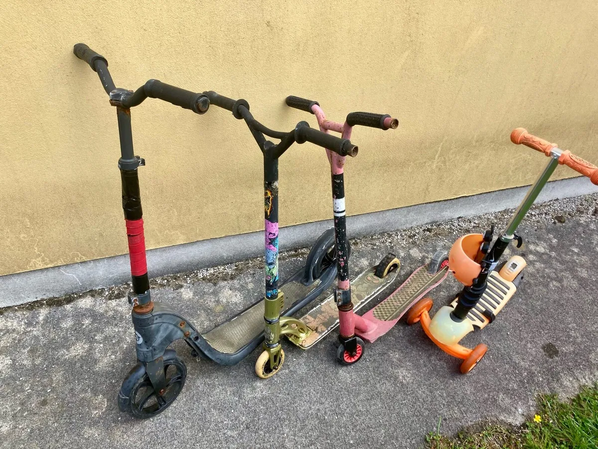 4x Kids Scooter Bundle - Image 1