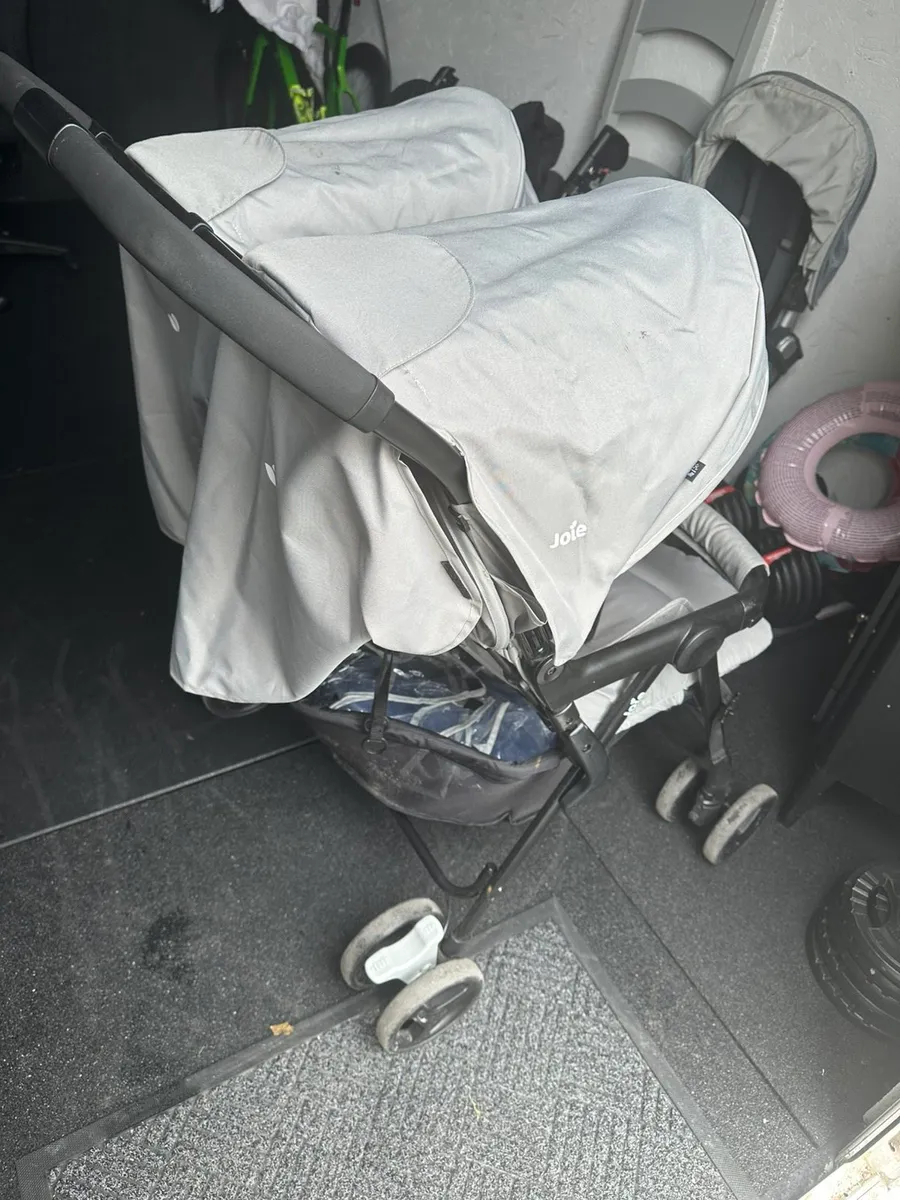 Joie Aire Twin Stroller Nectar and Mineral - Image 2