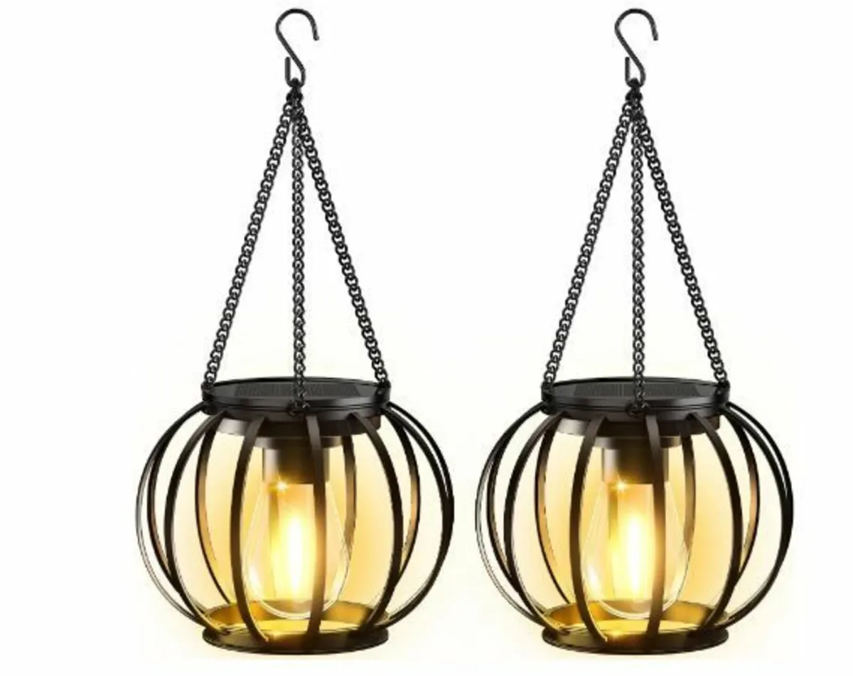 Solar Lights for Outdoor Hanging - Image 1