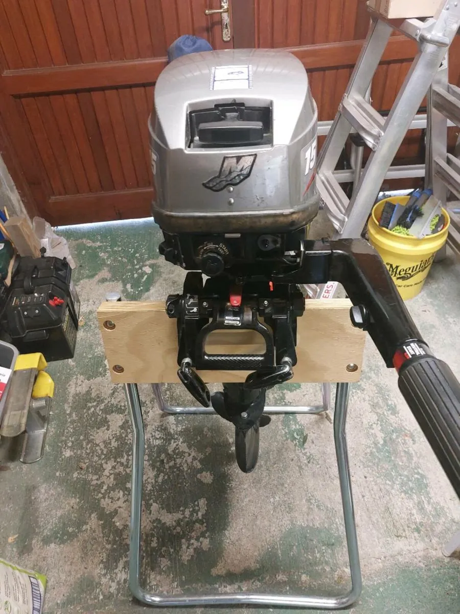 Mariner/Mercury 15hp 2 stroke/ fuel bowser - Image 2