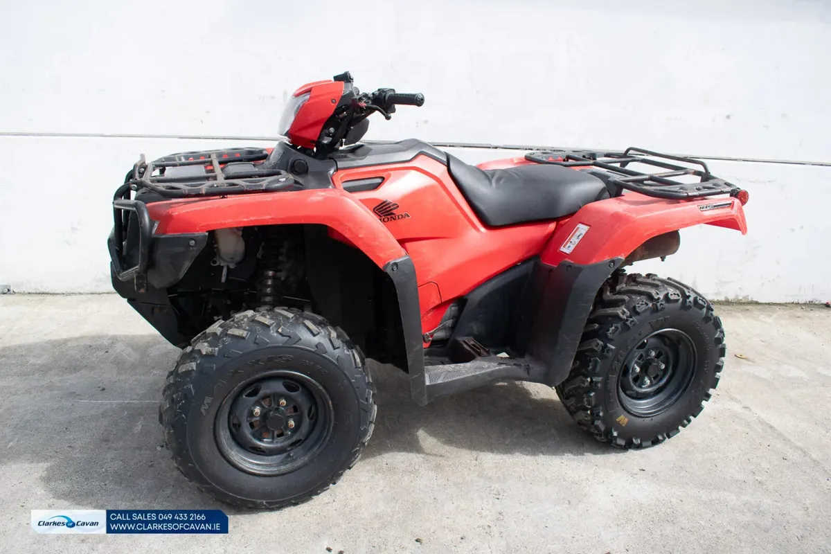2018 Honda TRX500 manual quad - Image 1
