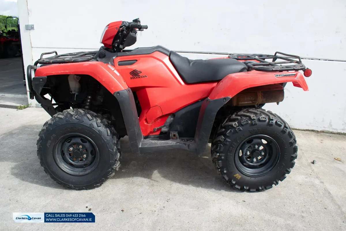 2018 Honda TRX500 manual quad - Image 4