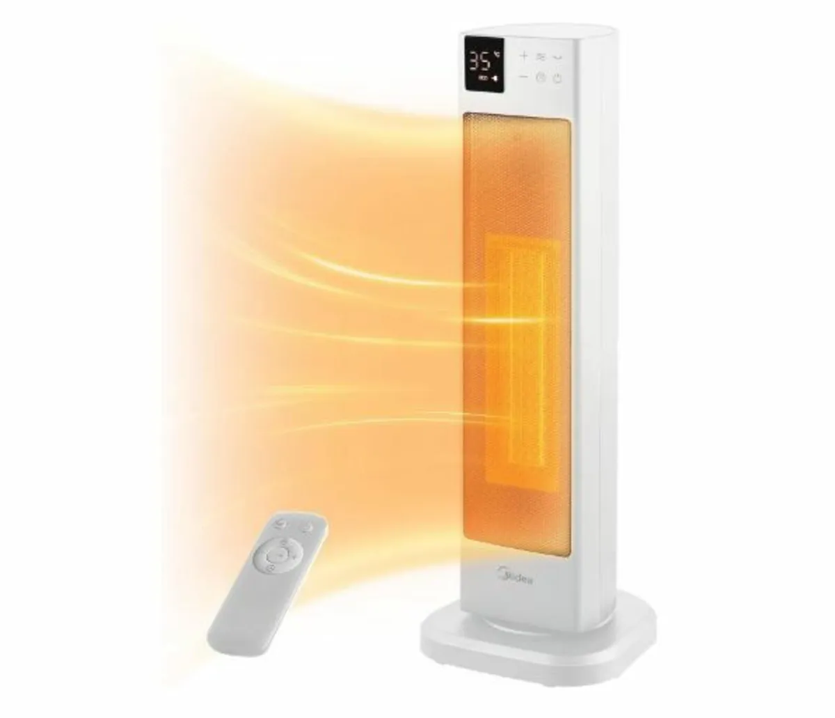Energy-Saving Quiet Fan Heater with Remote Contro - Image 1