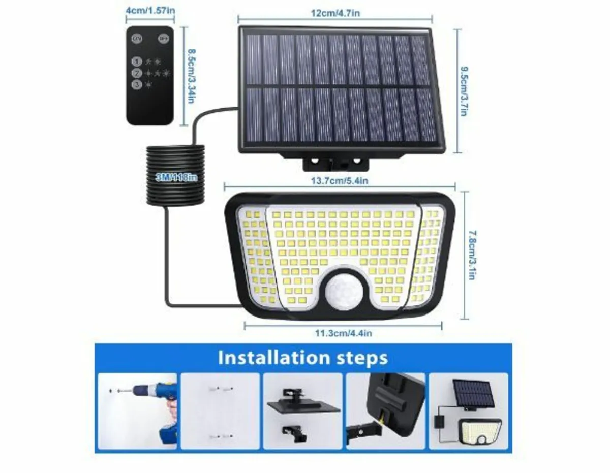 Solar Lights for Outdoor Use - Image 2