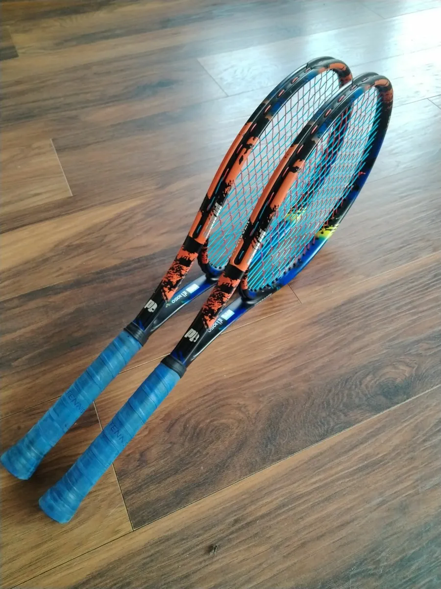 Pair of Prince Tennis rackets for sale. - Image 4