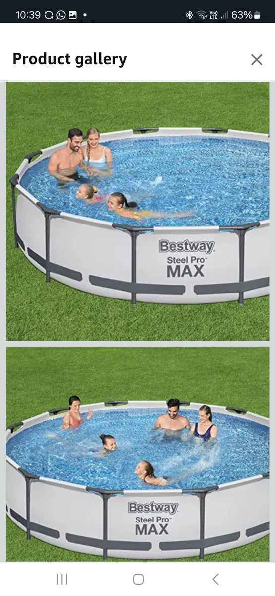 Bestway swimming pool - Image 4