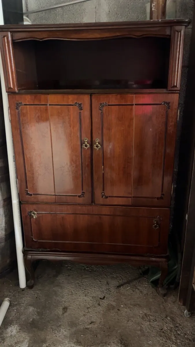 Old pine dresser, antique unit, old antique dresse - Image 3