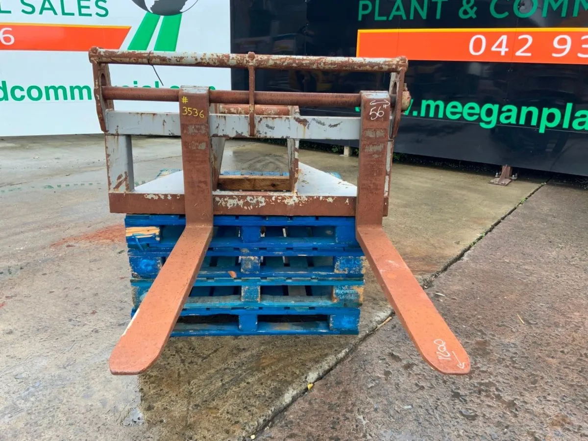 2020 PALLET FORK ATTACHMENT...90mm PINS......3536. - Image 2
