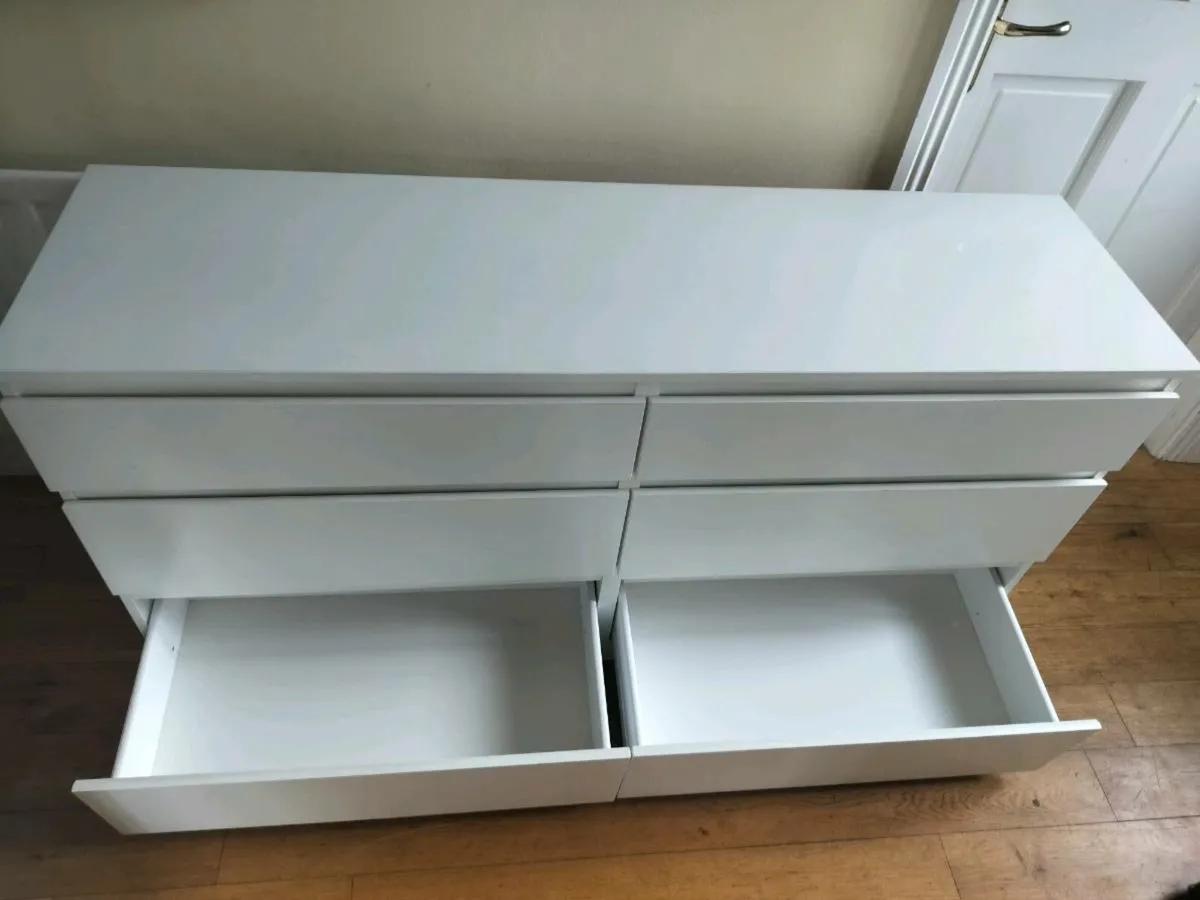 Chest of 6 drawers - Image 4