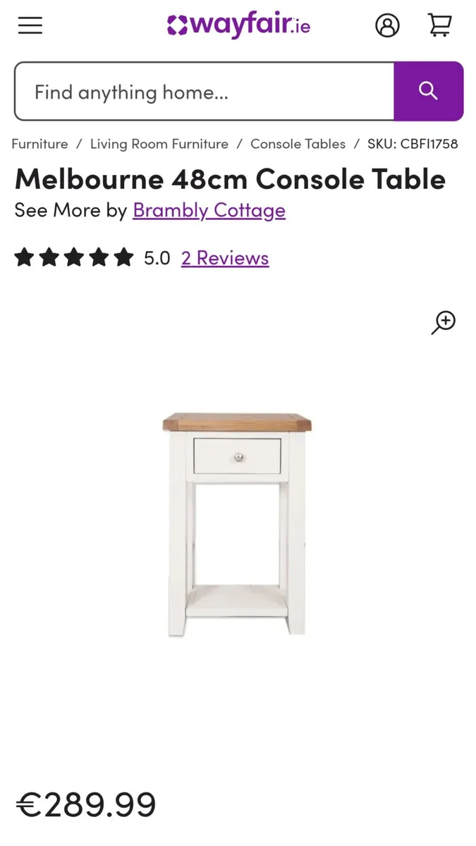SALE New Console Tables - Image 2