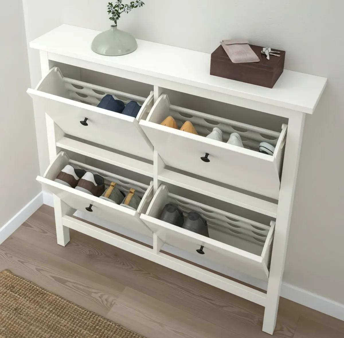 Hemnes Shoe Cabinet - Image 2