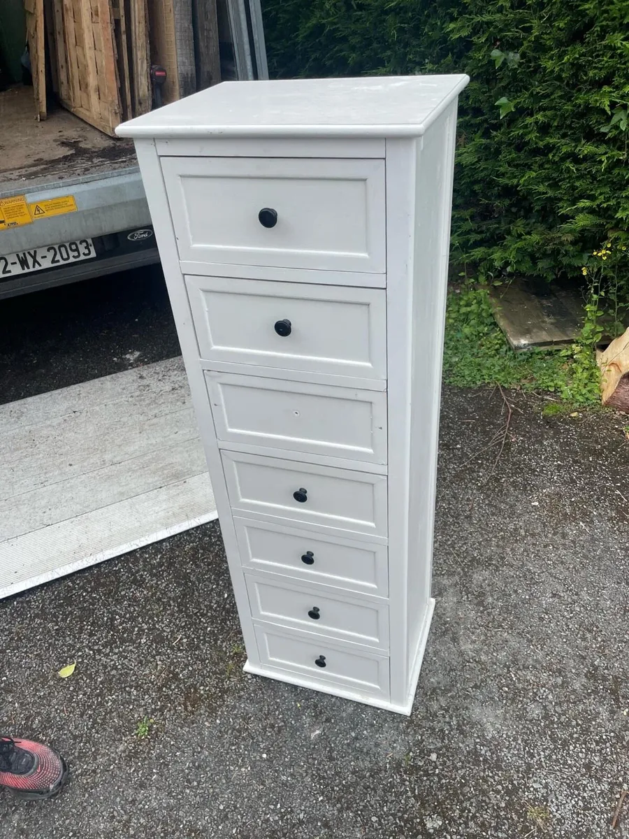 Tall boy unit / chest / bath storage locker - Image 3