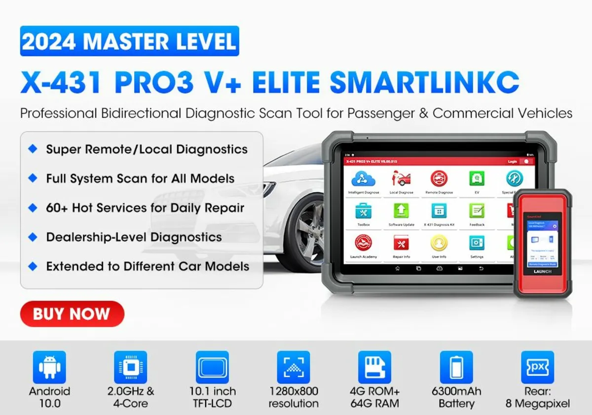 Launch X431 V+ ELITE SmartLink Diagnostic - Image 4