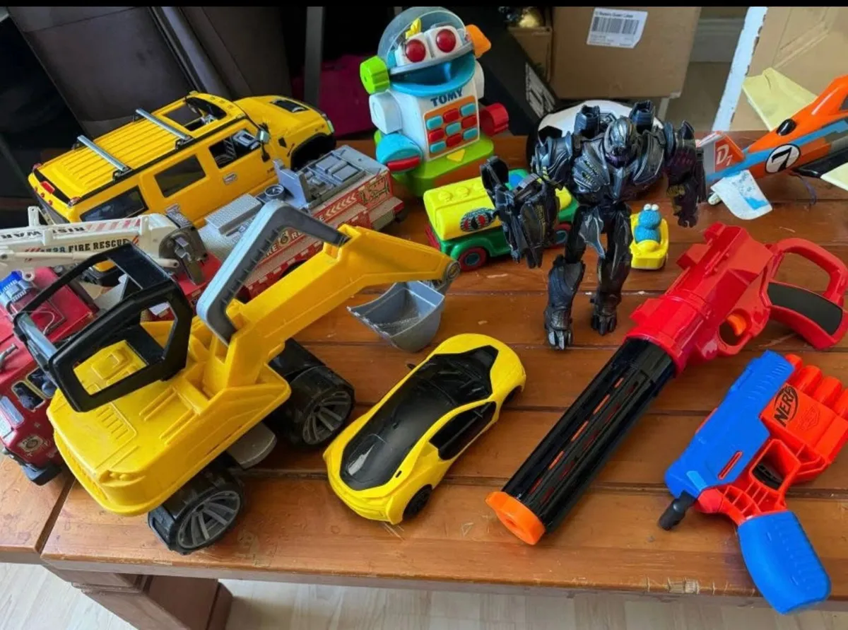Bundle of toys and kids books for sale - Image 2