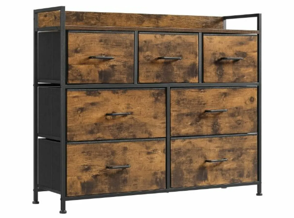 Chest of Drawers, 7 Fabric Drawers - Image 3
