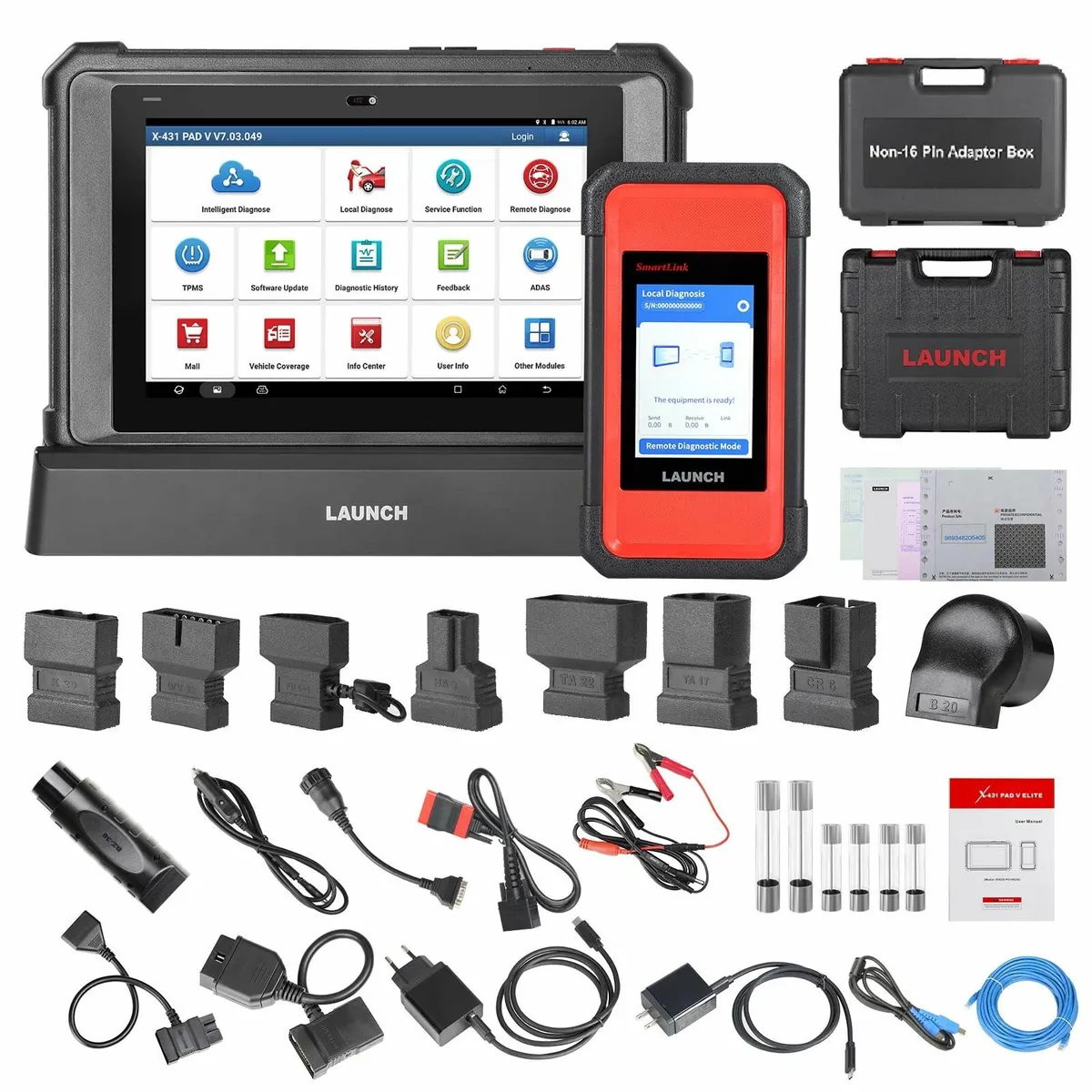 Launch X431 PAD V Elite Diagnostic Computer - Image 3