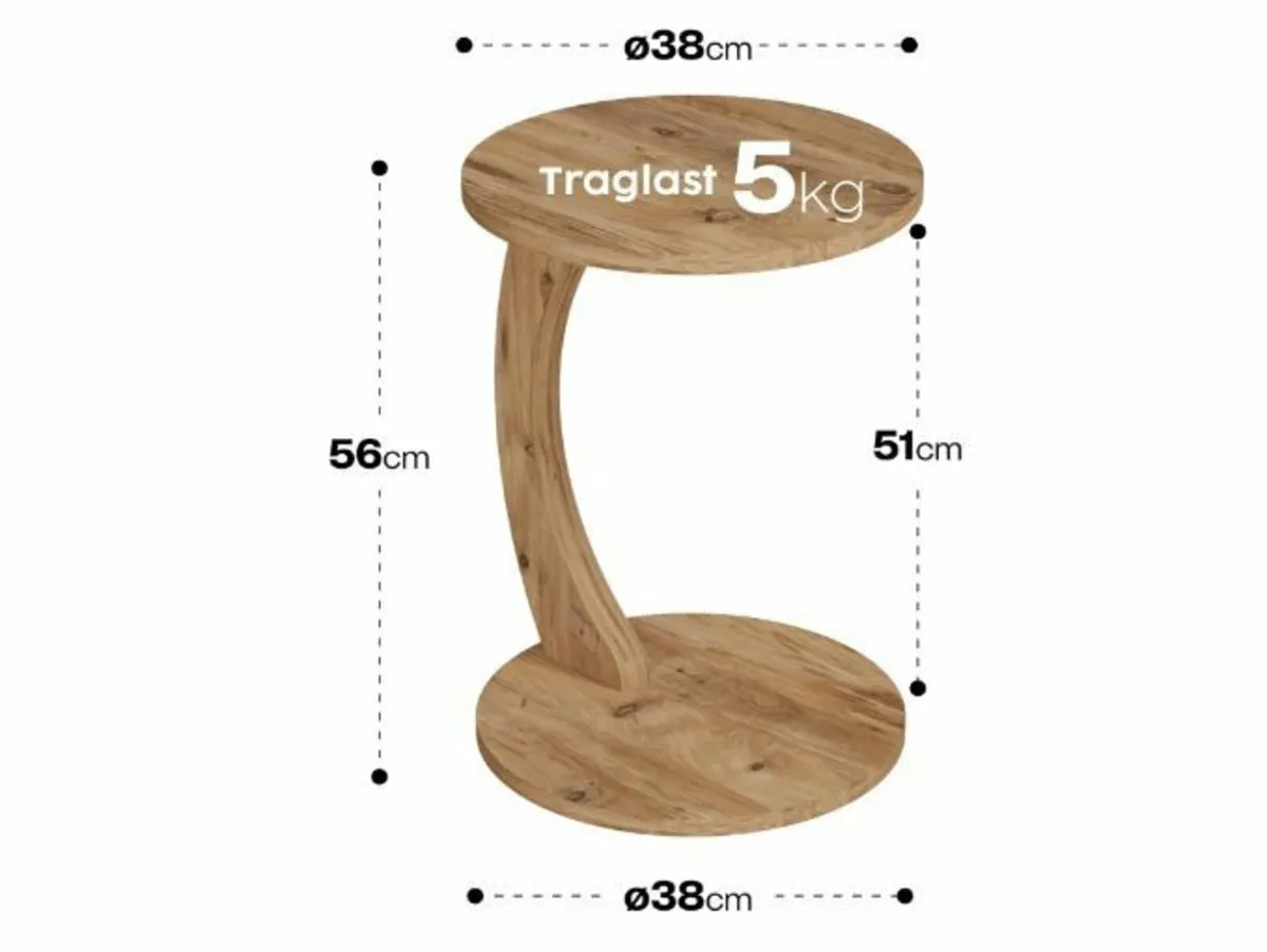 Coffee Table with Wheels - Image 3