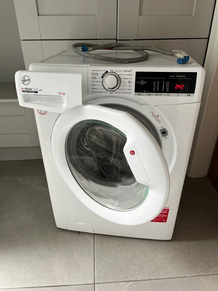 Hoover 10kg 1400 spin washing machine - Image 2