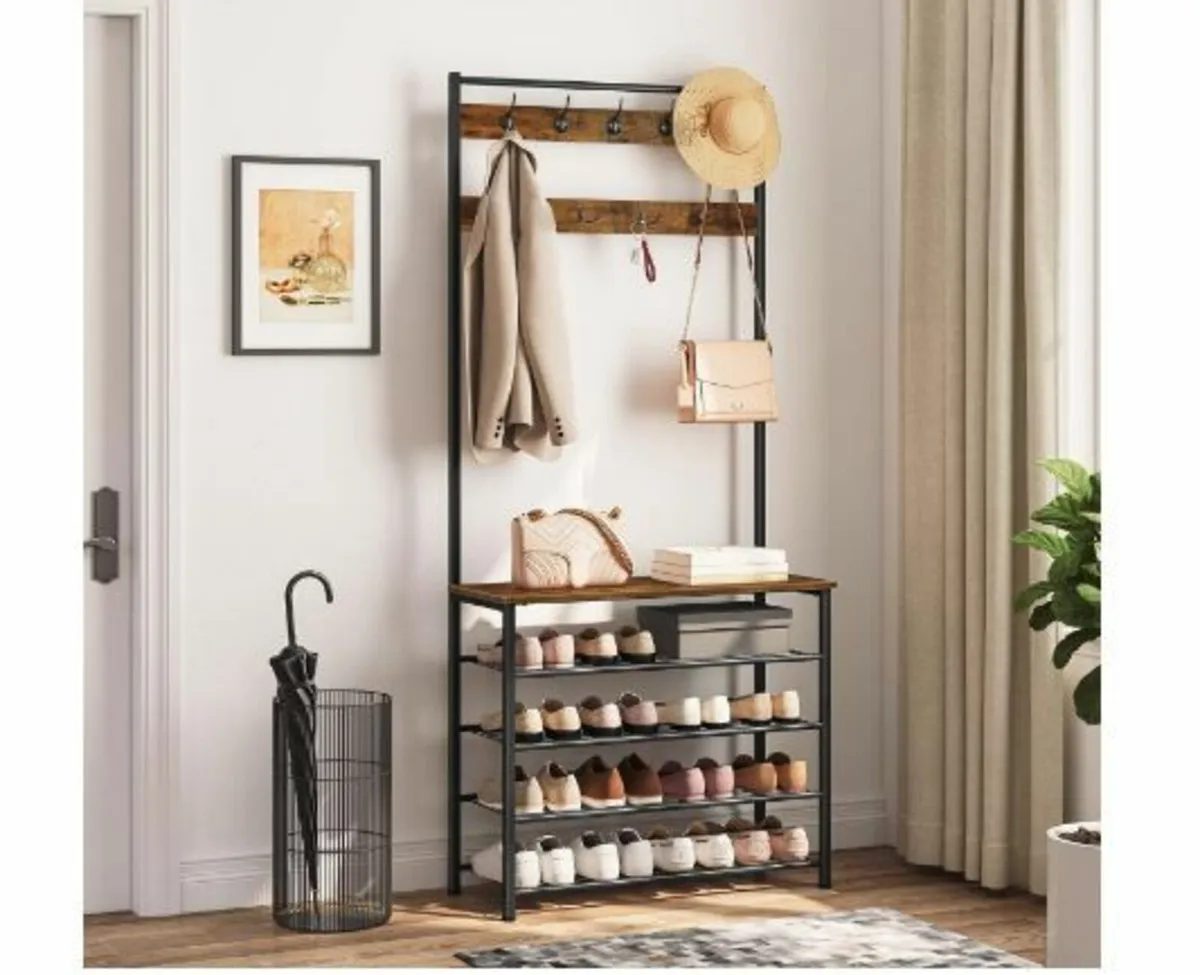 Coat Rack Shoe Rack - Image 4