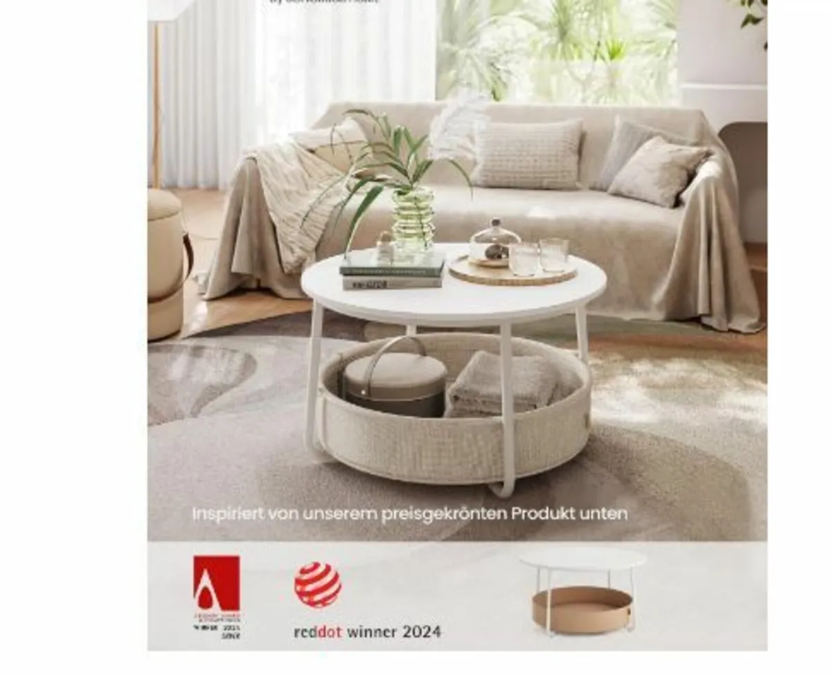 Round Coffee Table - Image 2