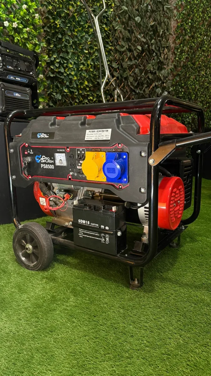 7500W Petrol Generator 18HP OHV Engine 25L Fuel - Image 1