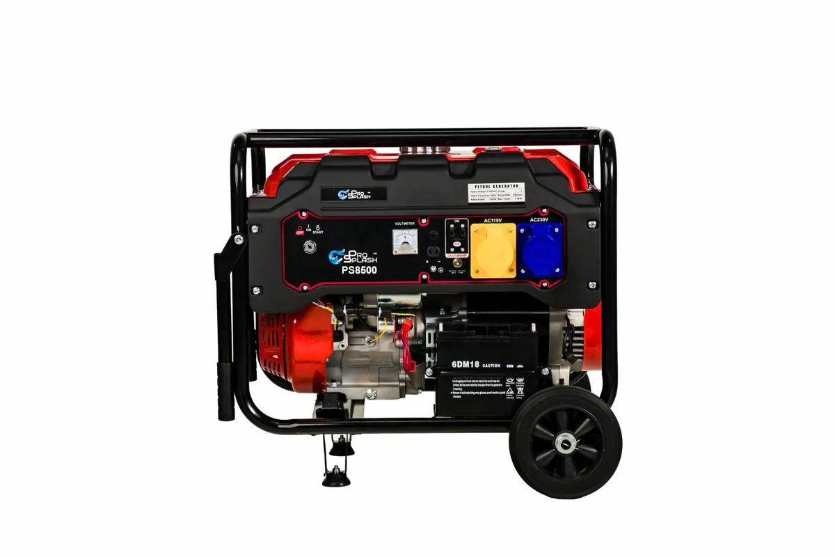 7500W Petrol Generator 18HP OHV Engine 25L Fuel - Image 3